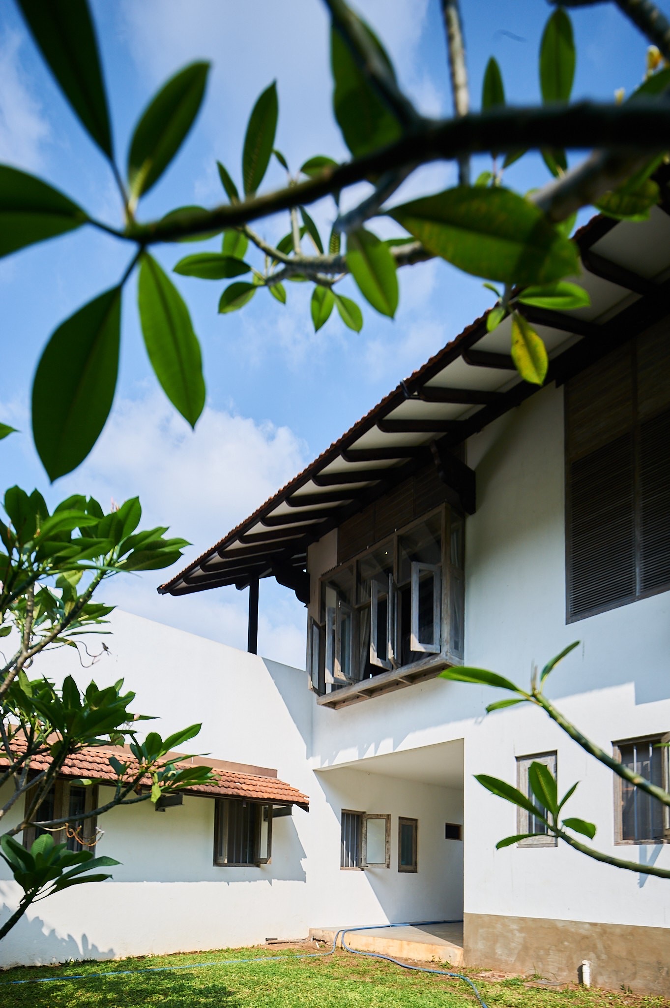 Poolside exterior of Haven in daylight